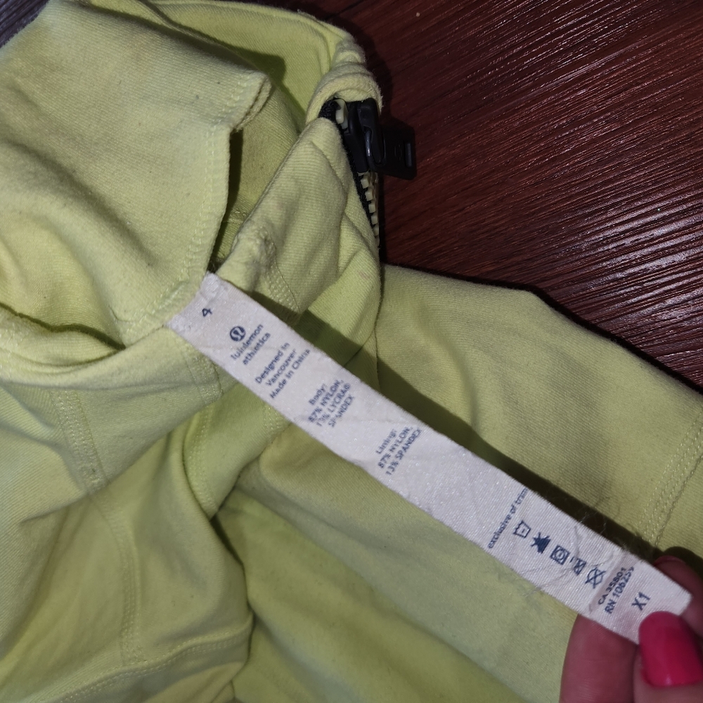 Lululemon Yellow Women's Define Jacket - Picture 2 of 11